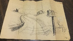 Growing Up; Drawing of a house